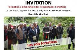 Réunion forestière - 2 septembre 2022