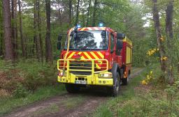 Exercice de prévention des feux de forêt