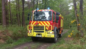 Exercice de prévention des feux de forêt