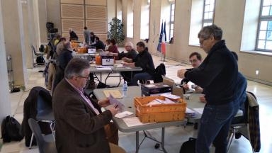 Dépouillement élections © Régis Ligonnière