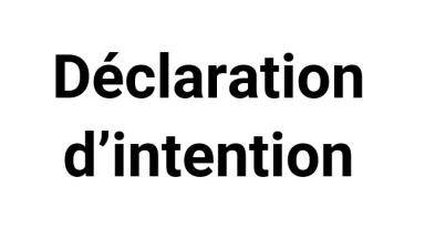 Déclaration d'intention AVEPHE