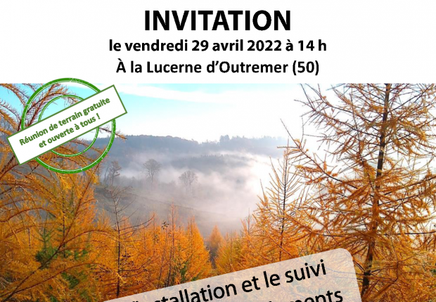 Réunion 29 avril - La Lucerne d'Outremer (50)