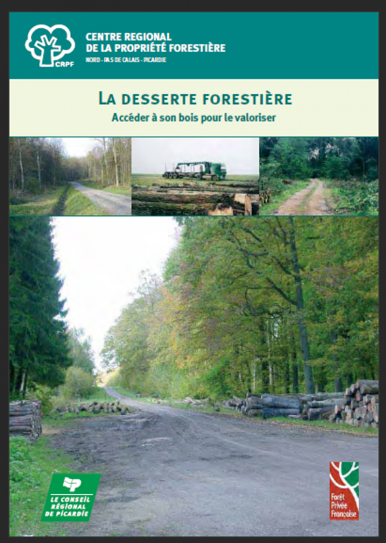 Couverture brochure desserte forestière