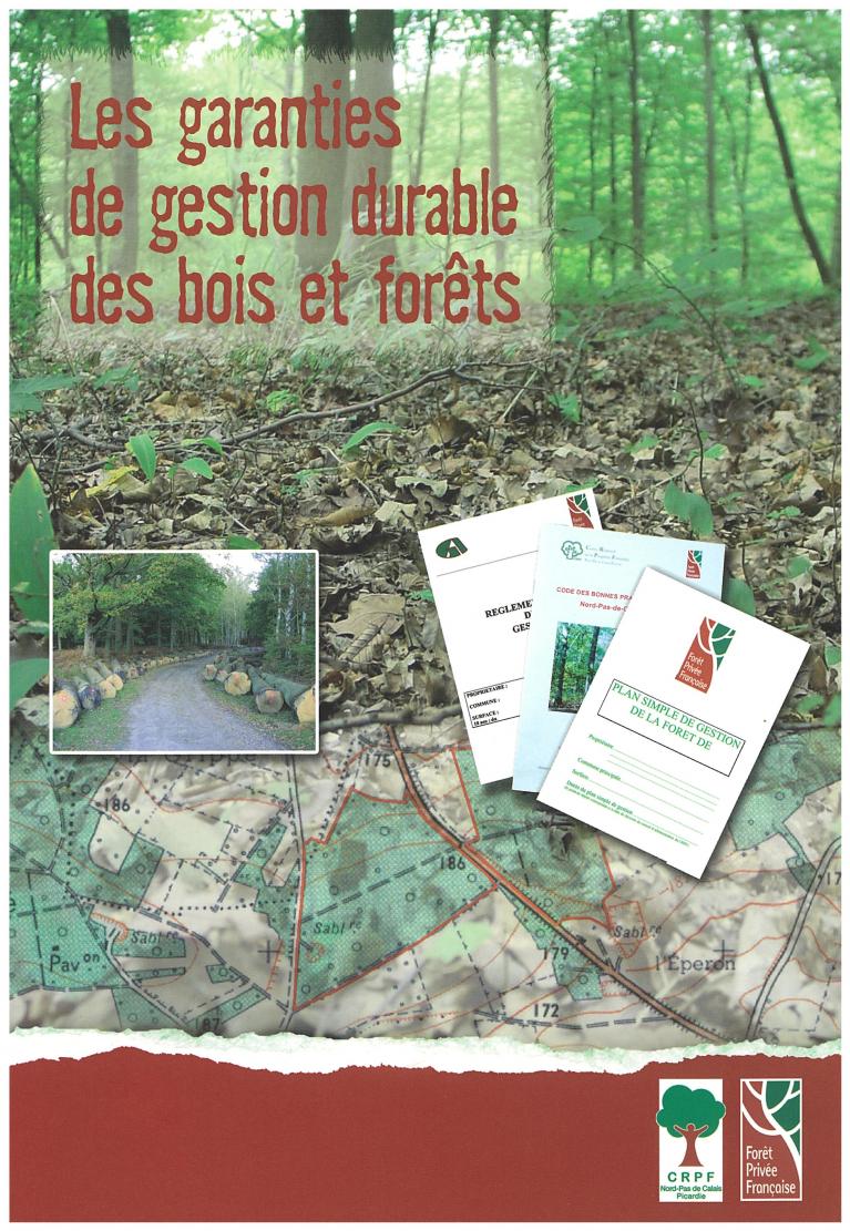 Brochure garanties gestion durable