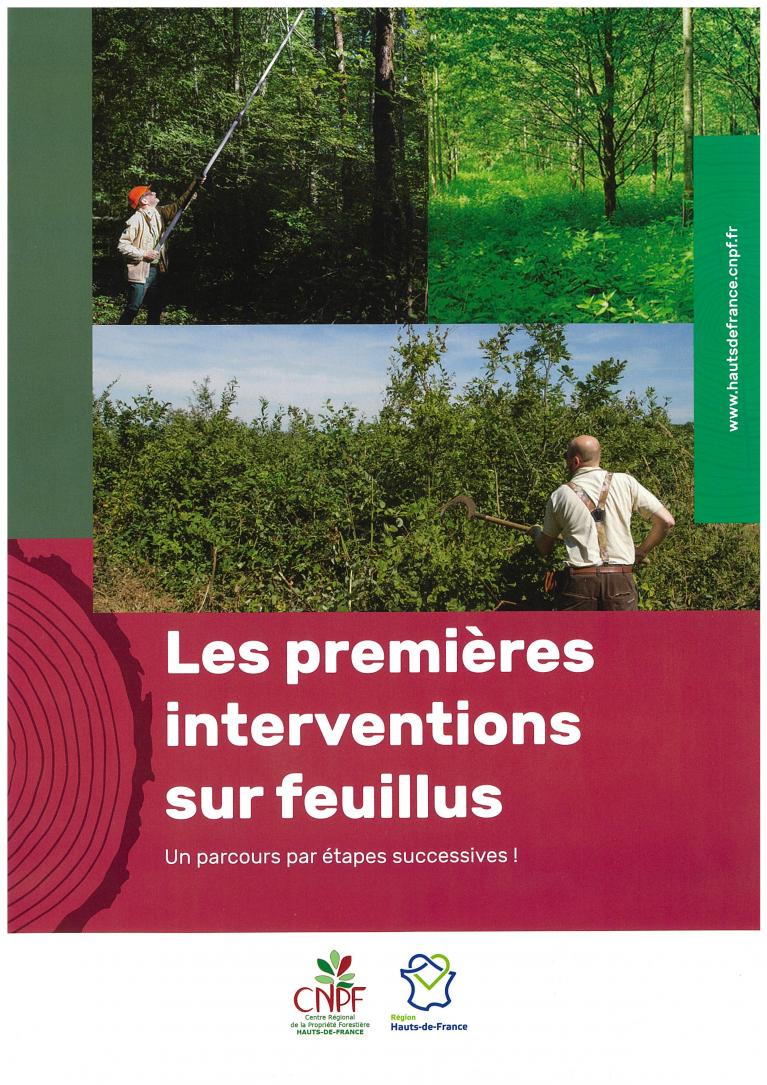 Couverture brochure premières interventions