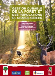 Couverture Gestion durable de la forêt et des populations de grands gibiers
