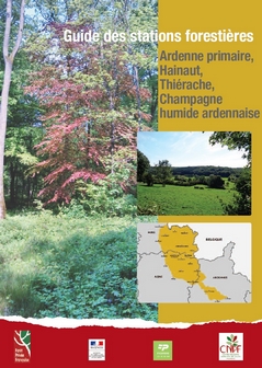 Couverture stations forestières Ardenne primaire, Hainaut, Thiérache, Champagne humide ardennaise